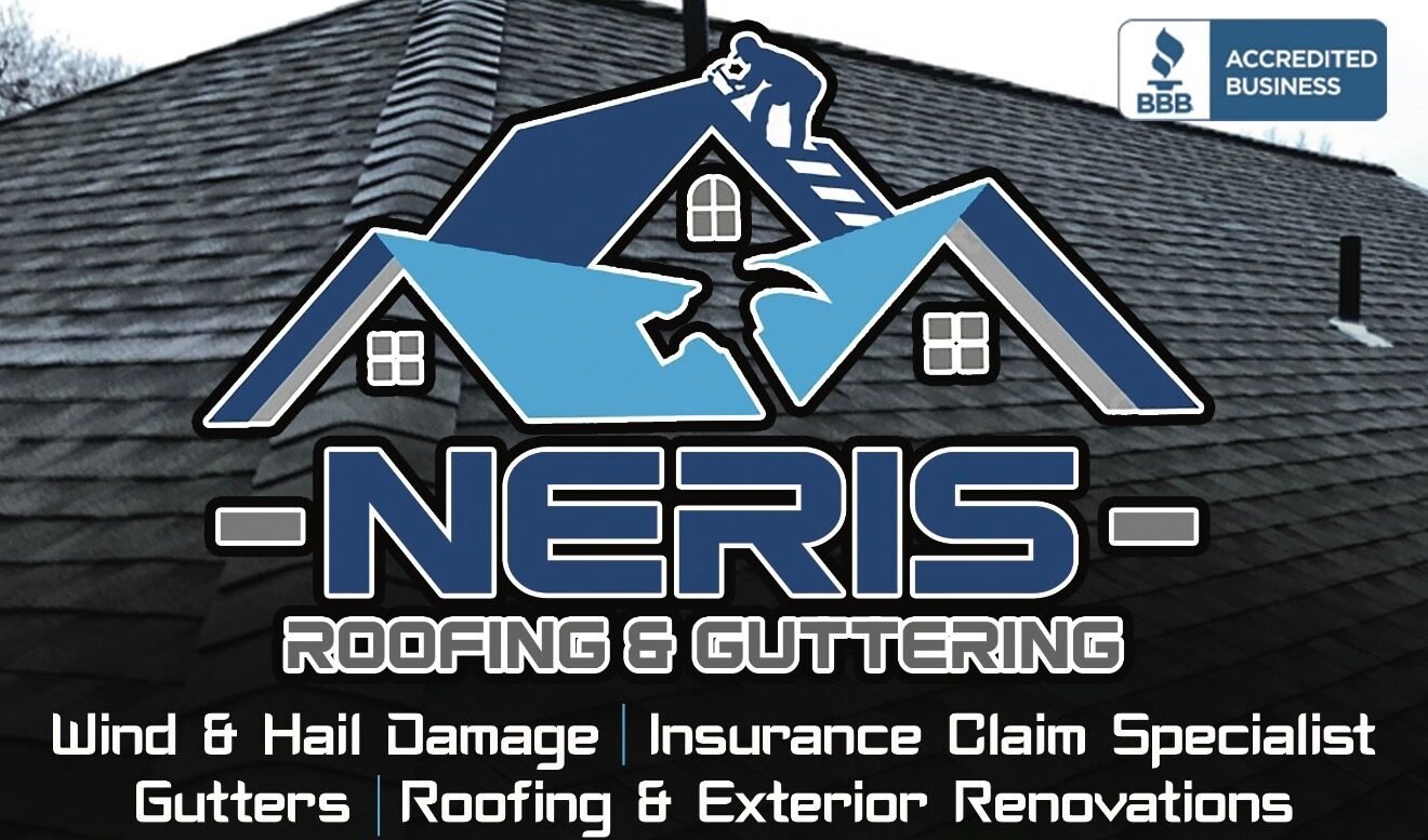 Neris roofing and guttering logo
